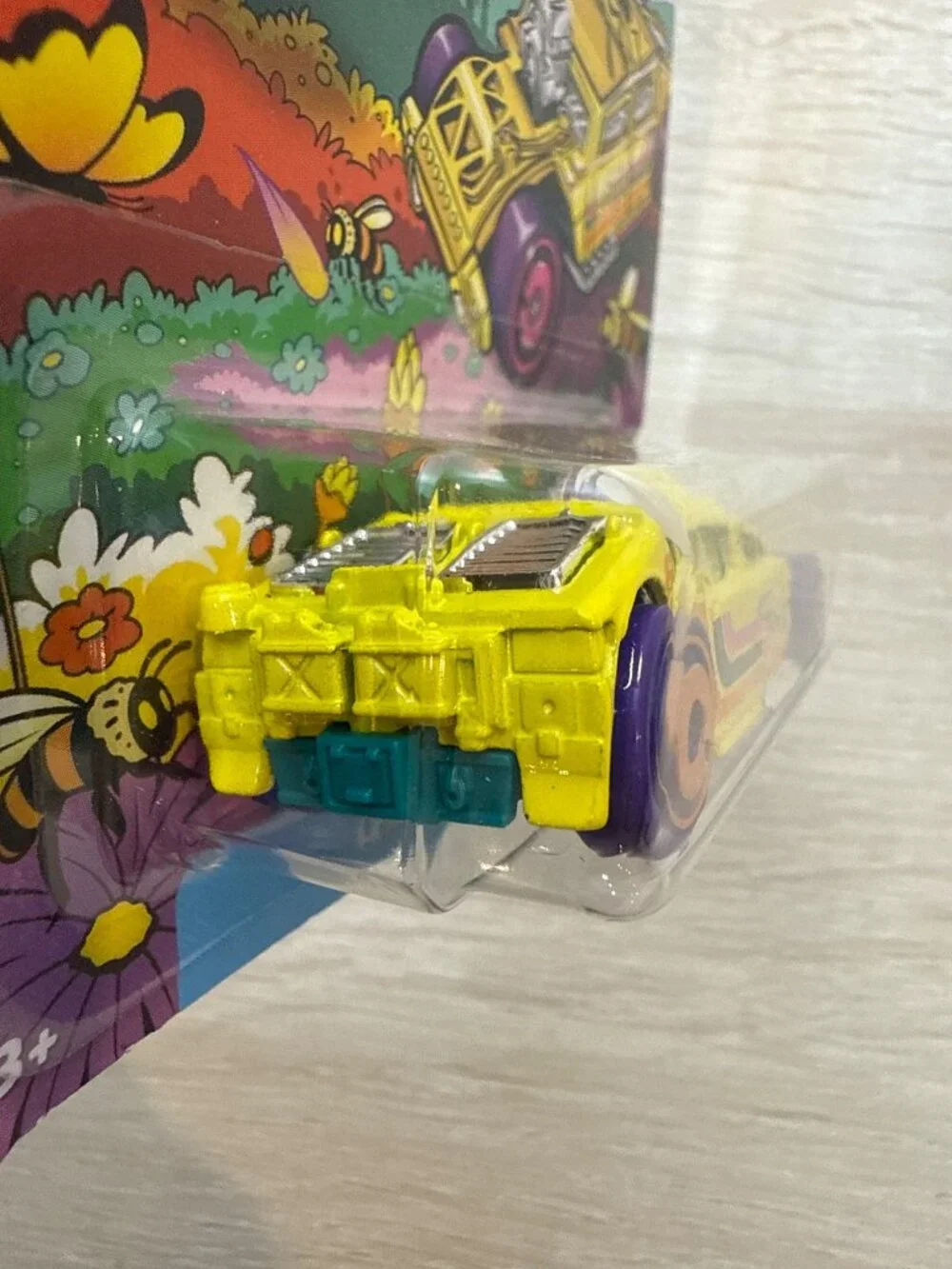 2025 Hot Wheels Lethal Diesel Easter Spring Series Yellow Art Cars 2/5